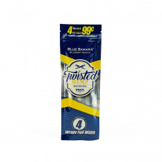 Twisted Hemp Wraps Blue Banana