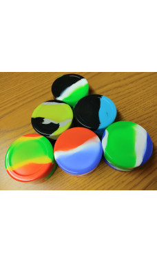 Silicone round storage 55x28mm 30ml 43g