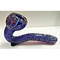 Sherlock Glass Pipe with Bubbles