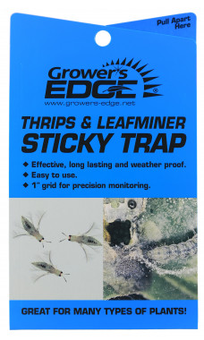 Growers Edge Thrips and Leafminer Sticky Trap 5 per Pack