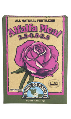 Down To Earth Alfalfa Meal Natural Fertilizer 5lbs