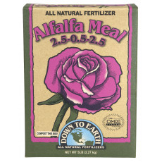Down To Earth Alfalfa Meal Natural Fertilizer 5lbs