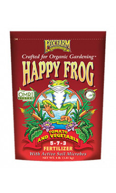 FoxFarm Happy Frog Tomato and Vegetable Organic Fertilizer 4lbs