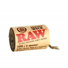 RAW Hemp Wick Roll 10ft
