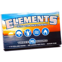 Elements Ultra Thin Rice Rolling Papers 300pk