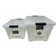 Monotub Fruiting Chamber with Filter Disks 40-quart