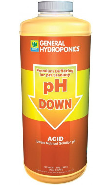 General Hydroponics pH Down Quart