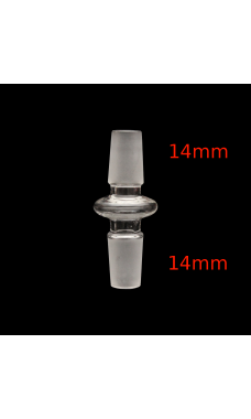 14mm Male to 14mm Male Joint Adapter