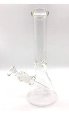 Clear Beaker Waterpipe 10in