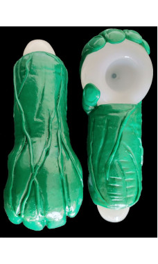 3D Glass Hulk Spoon Hand Pipe