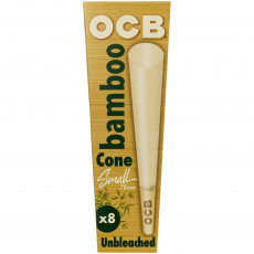 OCB Bamboo 1.25 Unbleached Cone 6pk