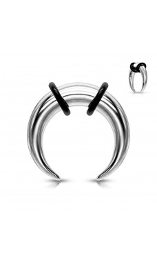 316L Surgical Stainless Steel Bull Taper Body Jewelry