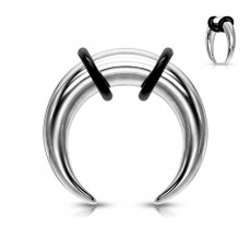 316L Surgical Stainless Steel Bull Taper Body Jewelry