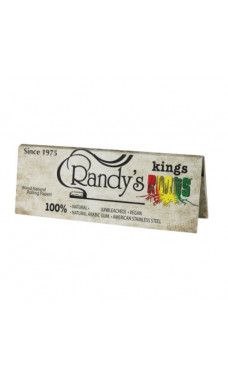 Randys Roots Wired Natural Hemp King Size Rolling Papers
