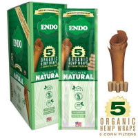 Endo Organic Hemp Wraps Wowie Natural 5pk