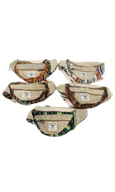 Handmade Himalayan Hemp Fanny Pack