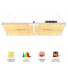 Spider Farmer SF2000 200W LED Grow Light With Dimmer Knob