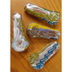 Multi-Color Square Hand Pipe with Ribbons