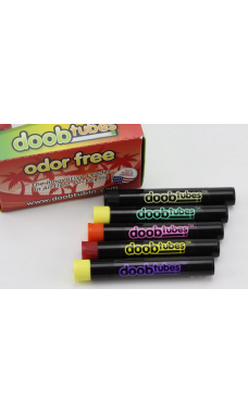 Doob Tubes Black with Color Logo - Large