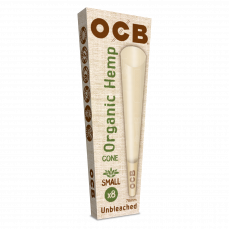 OCB Organic Hemp Small Unbleached Cones 8pk