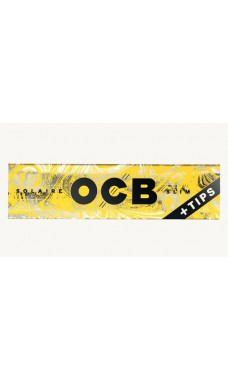 OCB Solaire Slim Rolling Papers Plus Tips