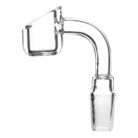 Quartz Banger 4mm 90 degree angle 14mm Male Slant Top