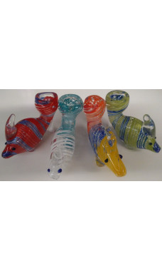 Glass Fish Pipe