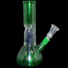 Single Perc Waterpipe with Slider