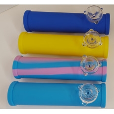 Silicone Steam Roller with Glass Bowl