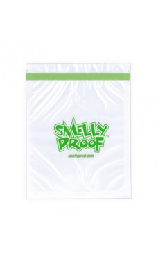 Smelly Proof Clear Stand-Up Bag