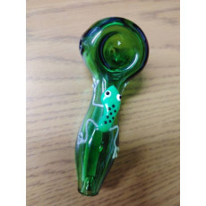 Glow in the Dark Frog Spoon Hand Pipe
