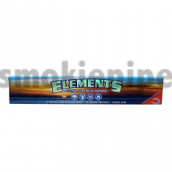 2 PACKS 1 1/4 SIZE RAW Classic 2 PKS ELEMENTS Ultra Thin Rice Rolling Papers