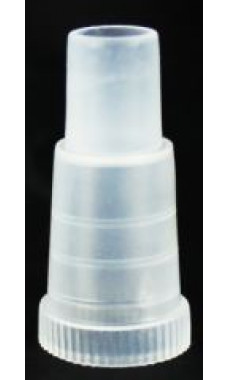 Sultana 2-in-1 Male and Female Clear Hookah Mouth Tip