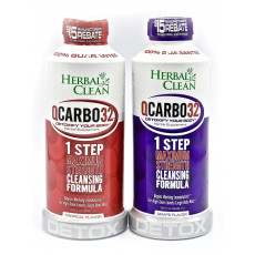 Herbal Clean QCarbo Detox Drink 32oz