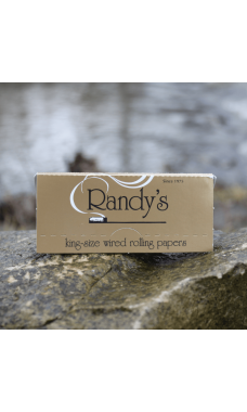 Randys King-Sized Wired Rolling Papers Gold