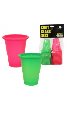 Black Light Shot Cups 24pk